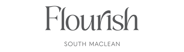 Flourish Logo Grey