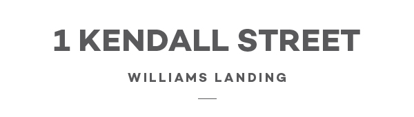 one kendall street williams landing grey logo